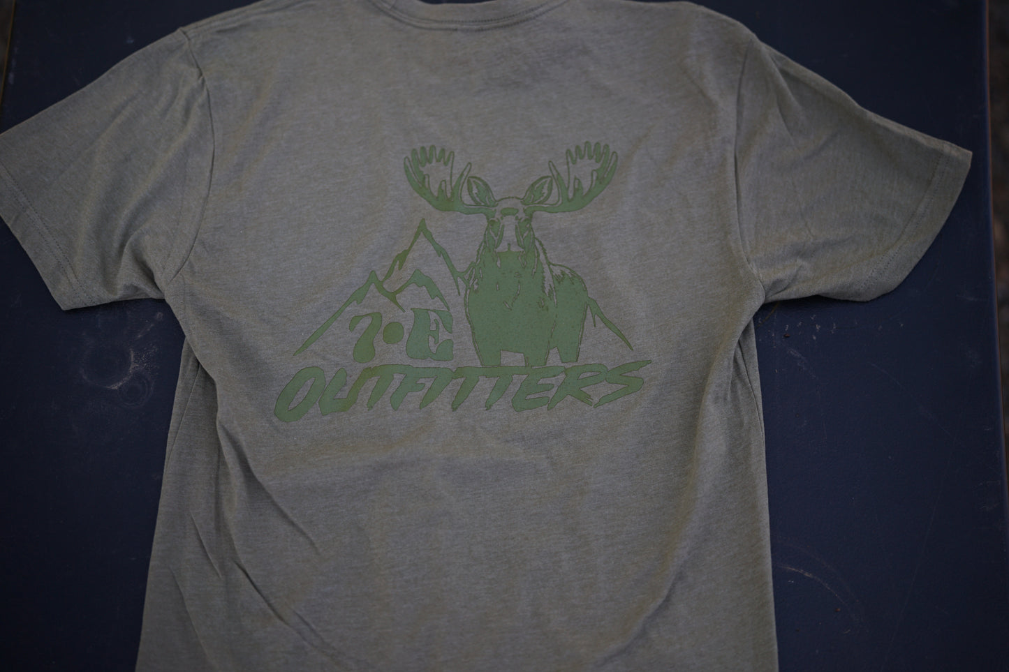 Moose Lightweight Tee - Light Olive
