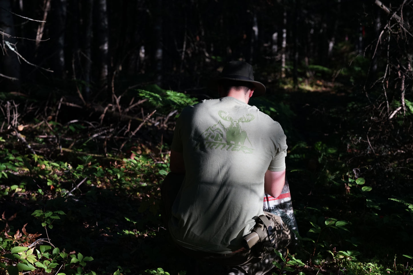 Moose Lightweight Tee - Light Olive